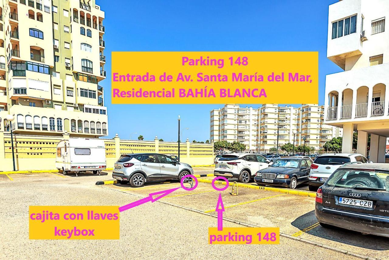 Ocean View Beach Apartment With Pool & Balconies El Puerto de Santa María Exterior foto