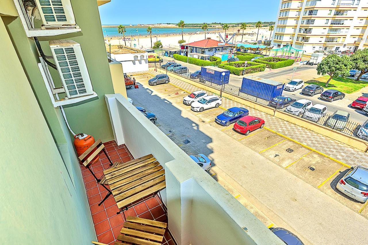 Ocean View Beach Apartment With Pool & Balconies El Puerto de Santa María Exterior foto